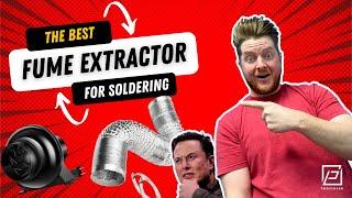 Best MicroSoldering Fume Extractor! - Inexpensive but Effective