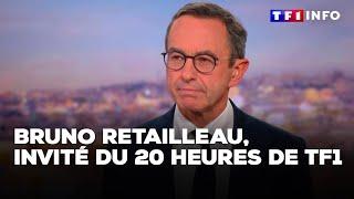 Bruno Retailleau, ministre de l’Intérieur, invité du 20 heures de TF1