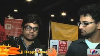 Diwali Mela 2015- Booth- Radio Firangi Team member speaking to Desiplaza Tv at Dallas