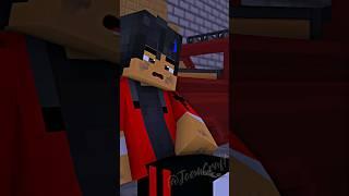 THE POOR BOY AARON NEEDS HELP   #joemcraft #shorts  #minecraftanimation #aphmau #chickenwings