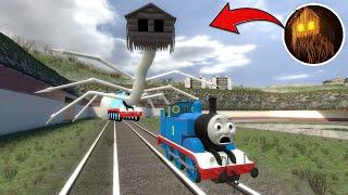 Building a Thomas Train Chased By Cursed Thomas turned into House Head Trevor Henderson in GMod