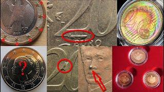 Rarities, Error coins, rotating stars - Treasures in the change - What have I already found? [GER]