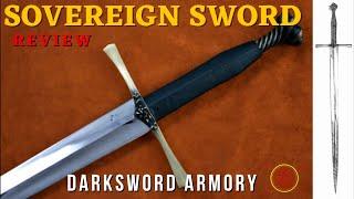 The Sovereign Sword - Darksword Armory Sword Review, test cutting, light torture testing