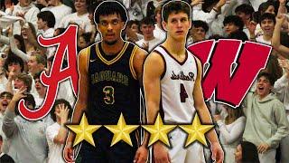 4 Star Alabama and Wisconsin Commits PUT ON A SHOW in SOLD OUT Game!
