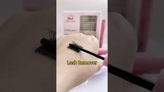 Lash glue remover, so easy to take off lashes #lashremover #eyemakeup #diylashes