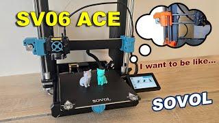 Sovol SV06 ACE 3D printer review - According to Sovol, better than MK4 for 1/3 or price