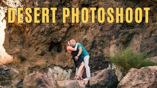 Desert Couple's Session - Behind The Scenes Photoshoot