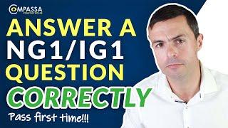 How To Answer An Example NEBOSH NG1/IG1 Question CORRECTLY (Using The P.E.E. Principle)