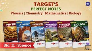 Std. 11 Perfect Physics, Chemistry & Mathematics & Biology | Target Publications