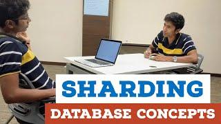 What is DATABASE SHARDING?