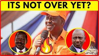  "IT’S NOT OVER YET!" Raila Odinga DROPS BOMBSHELL in Busia – WATCH NOW!