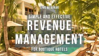 Maximize Hotel Revenue with Easy Techniques