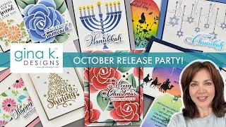 Gina K. Designs - October Release Party!