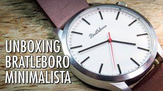 Unboxing Bratleboro Yellowstone B01YS03 Reloj Minimalista de Cuarzo en Español