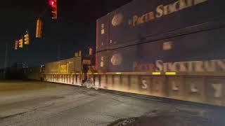 CSX Q131 in Southgate, MI w/ KCS4173 & KCS4519 (KCS Grey Ghost)