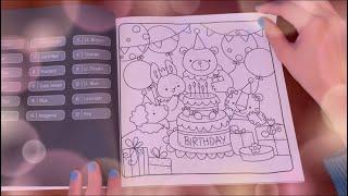 Forest Friends Coloring Book flip Through