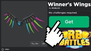 Did a developer SABOTAGE the RB Battles event? (FREE WINNER'S WINGS) (Roblox)