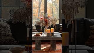 Cozy Fall Family Room: Modern Furniture Ideas for Your Home #home #design