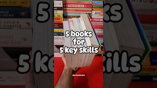 5 books to learn 5 important skills | best books to read in 2024 #mustreadbooks