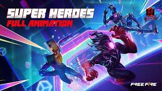 Super heroes is coming| Full Animation| Free Fire Official