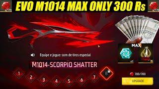 How To Max Scorpio Satter Evo M1014 in Low Diamond | Evo 1014 2.0 Max Level Upgrade Free Fire