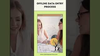 Offline Data Entry Process | Zoetic BPO Services