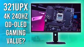 The Best Value 4K 240Hz QD-OLED? - MSI MAG 321UPX Review