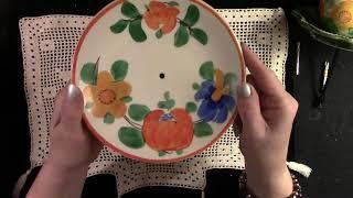 Czechoslovakian China Tidbit Tray