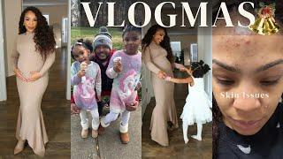 VLOGMAS EP 6Fun Christmas activities, pregnancy acne, Summer's Pre-k prom, GRWM, cooking + shopping