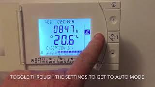 #theheatingpro #siemens #howto Siemens REV 24 weekend settings 67 demo video