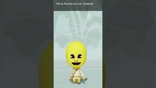 How to turn your favourite game franchise character into a mii like PAC-MAN? #pac-man #mii #shorts