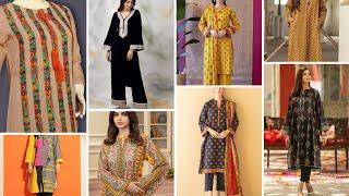 New Winter Dress Designs 2025 / Khaddar Shirt Designs 2025 / Winter Suit Designing Ideas