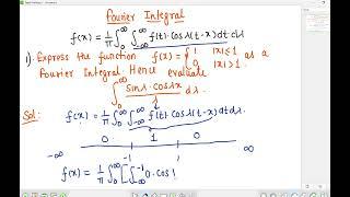 Fourier Integral