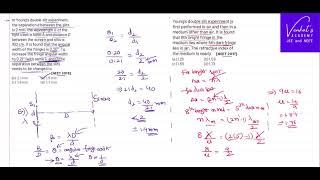 NEET 2017 and NEET 2018 Young's double slit experiment question angular fringe width