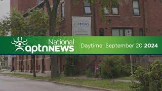 APTN National News: September 20, 2024