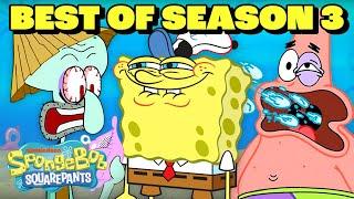 SpongeBob Season 3 Marathon  | 52 Minute Compilation | @SpongeBobOfficial