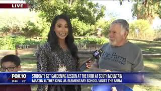 The Farm at South Mountain Partners with Local School Children to Teach Gardening