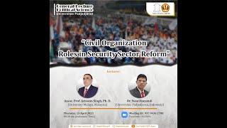 Civil Organization Roles in Security Sector Reform