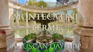 FANTASTIC TUSCAN DAY TRIP TO MONTECATINI ALTO &  MONTECATINI TERME (GLAMOROUS THERMAL SPA TOWN)