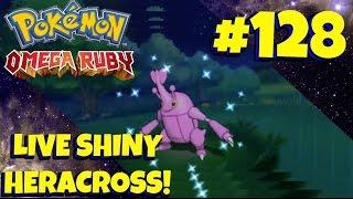 LIVE SHINY FEMALE HERACROSS | SHINY #128 | 227 DEXNAV ENCOUNTERS POKEMON OMEGA RUBY ALPHA SAPPHIRE