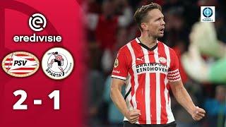 Wilde Schlussphase & schöne Tore! PSV rettet drei Punkte | PSV Eindhoven - Sparta Rotterdam