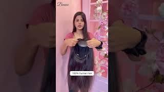 Beaux human hair wig| Beaux hair extensions| Hair extensions| Full coverage| Hair Extension India|