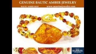 Baltic Amber jewelry. Beauty of genuine Baltic ambers by Marrine Gioielli.