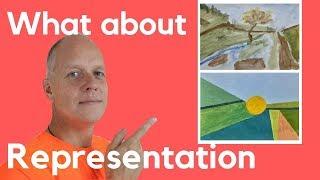 Representation in art – Realism Abstraction and Minimalism Art tutorial