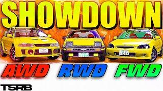 AWD vs RWD vs FWD - Which is the Best for Touge?