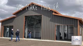 Barn Style Cold Formed Steel Building