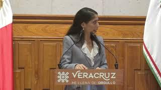 Delitos de alto impacto en Veracruz, van a la baja: Verónica Hernández Giadáns