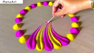 new rangoli designs for diwali | rangoli designs for diwali 2024 easy and beautiful | Ranu Art