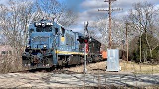 Will The Train Make It Up The Hill?  Big Power, Big Hill & Shortline Railway Action + Florida Trains