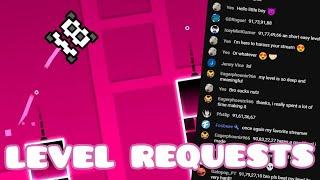 (LEVEL IDS IN FORM PINNED) Playing Geometry Dash